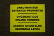 Custom Industrial Health and Safety Signs