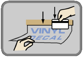 Step 3 Apply your Vinyl Decal